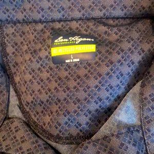 Golf shirt, grey blue size large